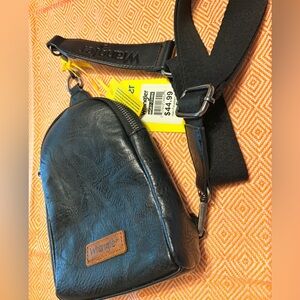 Wrangler Black Crossbody Bag